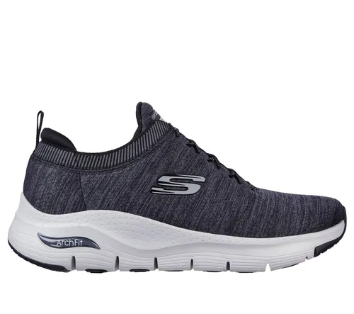 Skechers ARCH FIT WAVEPORT Herren Grau Sportschuhe Freizeitschuhe 232301BKGY