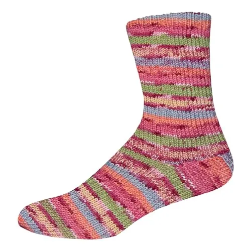 ONline KKK Wolle Sensitive Socks 4-fädig Sockenwolle 100g 430m Nadelstärke 2,5-3,0 Sockenwolle Strickwolle Häkelwolle Farbe 76