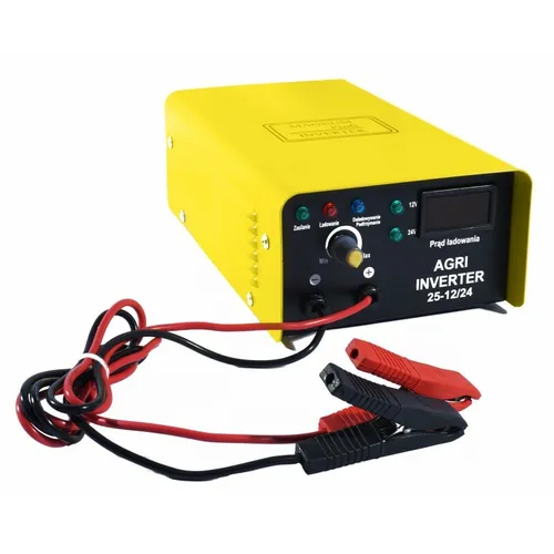 Ladegerät Batterieladegerät Auto Booster Starthilfe AGRI 25-12/24 V Inverter