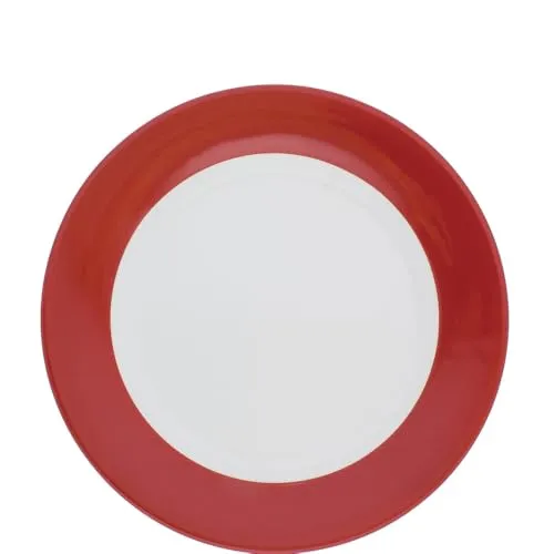 KAHLA 573403A69462C Pronto Colore Speiseteller 26 cm cherry red|roter Essteller aus Porzellan