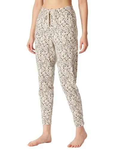 Schiesser Damen Schlafhose lang Modal-Mix + Relax Pyjamaunterteil, Multicolor