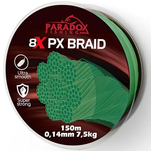 Paradox Fishing 8X PX geflochtene Angelschnur 500M von Paradox Fishing