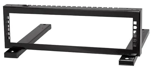 Stalflex Server Netzwerkschrank 2U - Hochbelastbares Open Frame Rack - Computer- & Server-Racks - Ergonomisches Design für einfache Handhabung und schnelle Montage, ideal für effiziente Netzwerkinfrastruktur zu Hause und im Büro.