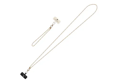 Selencia Smartphone-Tragegurt Selencia Universal Handykette - Gold, (1-tlg)