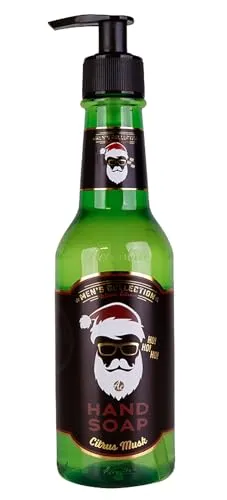 itsisa Seifenspender Bierflasche Men's Collection - Flüssigseife im Pumpspender, Seife Bier Flasche, Handseife Weihnachten, Wichtelgeschenk