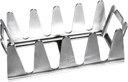 BBQ RESCHER Multi-Grillständer - Edelstahl - Grill-Werkzeuge: Rostfreier und geschirrspülmaschinenfester Grillständer für müheloses Grillen und einfache Reinigung.