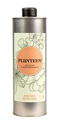 PLaNTEEN 100% biologisches Pflanzenstärkungsmittel, schützt natürlich vor Schädlingen, direkte oder indirekte Anwendung, Kräftigung & Stärkung schädlingsanfälliger Pflanzen, Dünger-Alternative, 1L