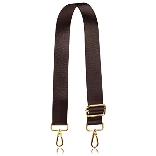 Allzedream Breiter Ersatzriemen für Handtasche, Umhängetasche, verstellbar, Schokolade, Medium, Modern