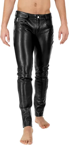 Lederhose Herren Lamm Lederhose Premium Lederjeans Bockle® 2021 STRETCH Tube Lamb 34 - Motorradhosen aus hochwertigem Lammleder, elastisch für optimalen Tragekomfort und Bewegungsfreiheit beim Fahren.