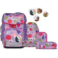 Ergobag Schulranzen-Set CUBO BlütenzauBär 5-teilig von ergobag