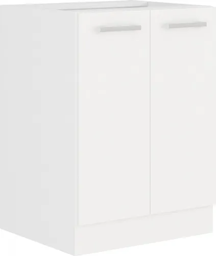 Küchen-Preisbombe Unterschrank 60 cm EKO White - Unterschrank 60 cm, in edlem Weiß matt, ideal für kompakte Küchenlösungen. Lieferung zerlegt und originalverpackt, inklusive Terminvereinbarung für eine reibungslose Zustellung.