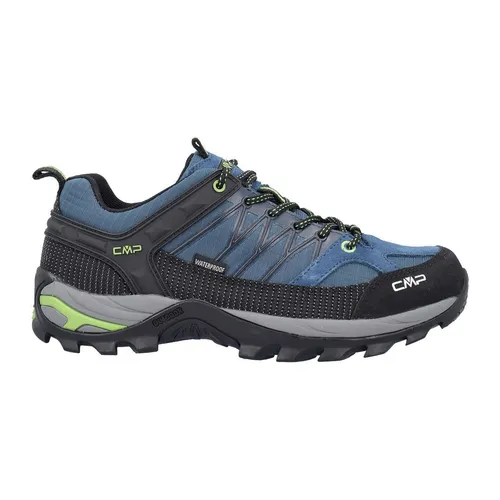 CMP Rigel Low Trekking Shoes WP - wasserdichte Herren Wanderschuhe - Wanderschuhe für Herren mit CLIMAPROTECT-Membran, die Ihre Füße trocken hält. Ideal für Trekkingtouren, bietet optimale Stabilität und Komfort auf jedem Terrain.