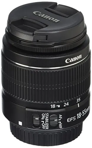 Canon 18–55 mm/F 3,5–5,6 EF-S is II 18 mm Linse