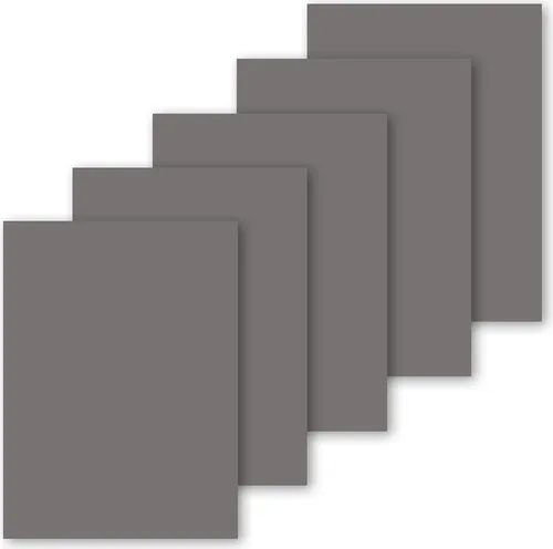 INF Selbstklebende Reparaturflicken 5 Bögen Dunkelgrau