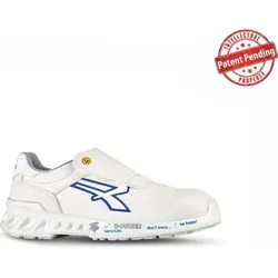 U-Power Slipper ALAN ESD S2 SRC, RV20222 - ESD-Schutzslipper für sicheren Stand, ideal für sensible Arbeitsbereiche; hergestellt in Tunesien.