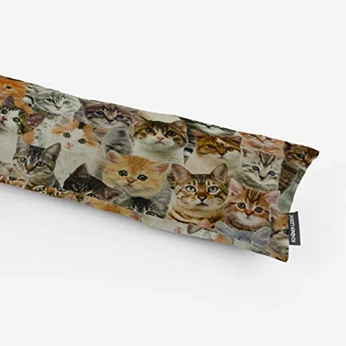 SCHÖNER LEBEN. Zugluftstopper Fenster mit Katzenmotiv, 80cm von SCHÖNER LEBEN.