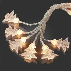 10-tlg.LED-Tannenbaumkette