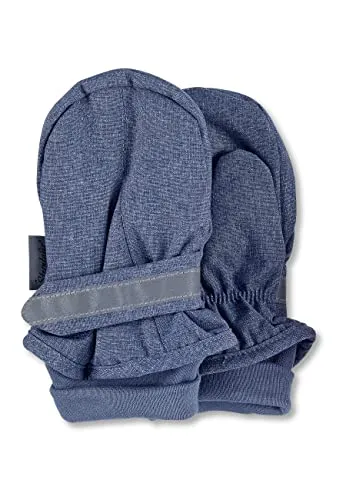 Sterntaler Baby - Jungen Sterntaler Fäustel Gants, Bleu (Tintenbl Mel 376), 2 Handschuhe, Blau, EU
