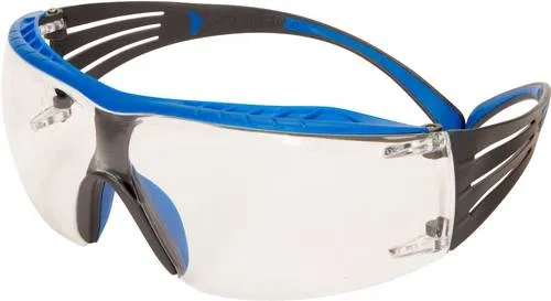 3M SecureFit SF401XSGAF-BLU Schutzbrille mit Antibeschlag-Schutz Blau, Grau