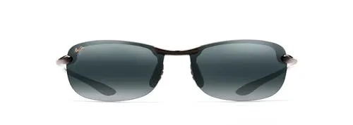 Maui Jim MAKAHA _ Glänzend Schwarz (405-02) Sonnenbrille - Stylische Sonnenbrille mit polarisierenden Gläsern für optimalen UV-Schutz und klaren Sicht. Perfekt für Outdoor-Aktivitäten und Strandtage.