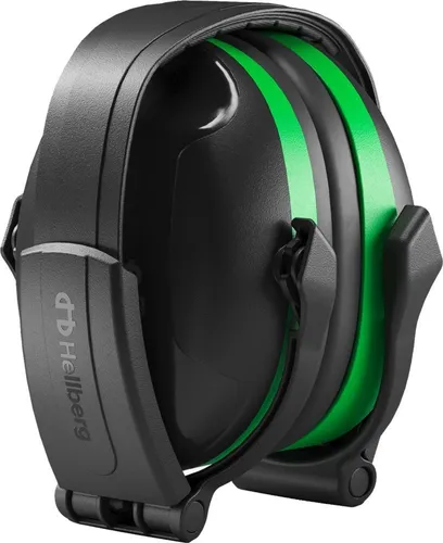 Hellberg Kapselgehörschutz faltbar 41501-001 - Optimaler Schutz für Ihre Ohren - Gehörschutz mit faltbarem Design, ideal für den Einsatz in lauten Umgebungen und einfach zu transportieren.