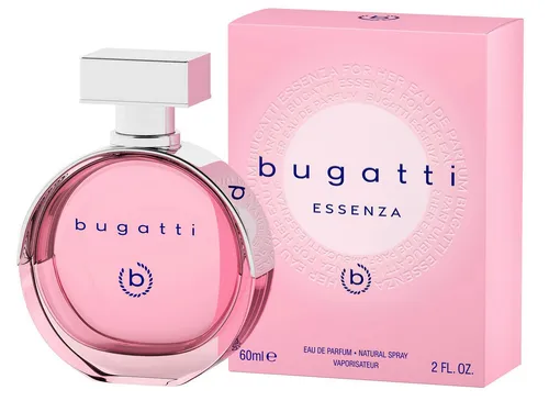 Bugatti Essenza Eau de Parfum 60 ml - Bugatti Essenza für Frauen: Ein bezaubernder Duft mit einer frischen Kopfnote aus Bergamotte und Apfel. Die floralen Herznoten und die warme Basis verleihen ihm eine moderne, unverwechselbare Signatur.