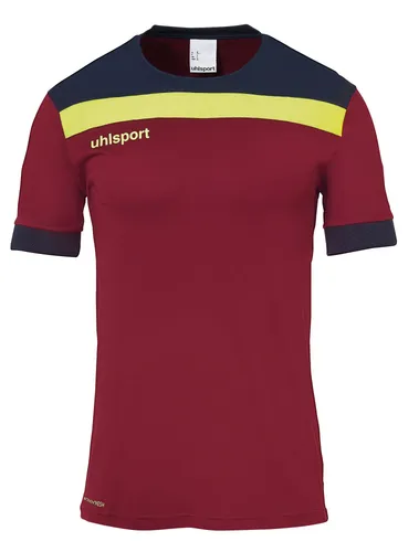 uhlsport Sport-Tshirt Offense 23 bordeauxrot Herren, Größe: L