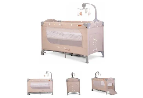 Cangaroo Reisebett Once upon a time in beige von Cangaroo