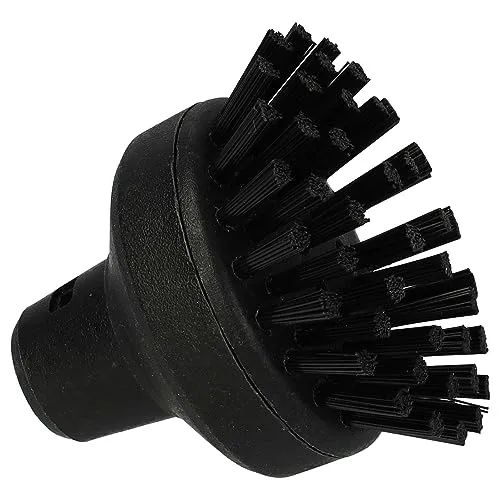 vhbw Rundbürste groß kompatibel mit Kärcher SC 3 PREMIUM WHITE, SC 4, SC 3 Premium, SC 4.100 C Dampfreiniger - Dampfbürste