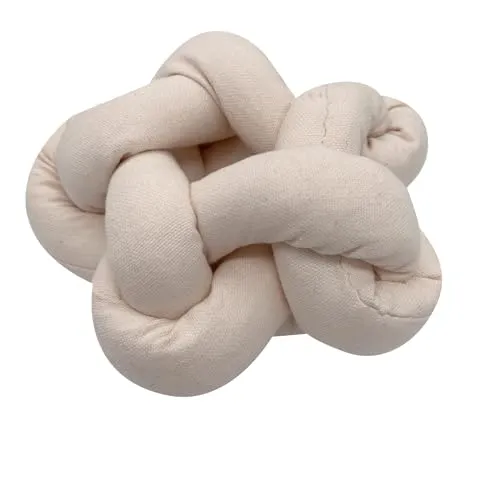 Aumüller Hundespielzeug Knotenball Canvas - Beige von AUMÜLLER