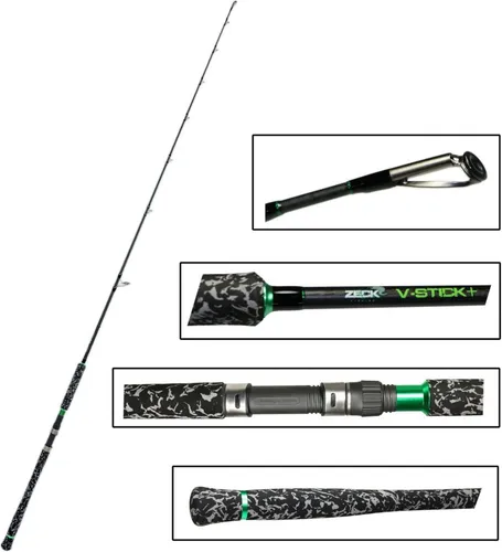 Zeck V-Stick+ 1,90m 250g Vertikalrute von Zeck Fishing