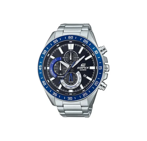 Casio Watch EFV-620D-1A2VUEF - Armbanduhren für Herren mit 10 Bar wasserdicht, kratzresistentem Mineralglas und langlebigem Edelstahlarmband - ideal für Sport und Alltag.