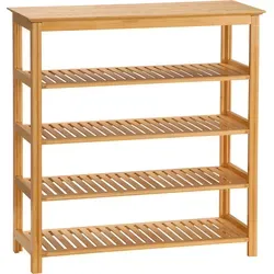 HOMCOM Schuhregal 5 Ebenen für 20 Paar Schuhe von HOMCOM