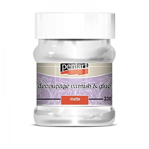 Pentart Decoupage Glue & Matte Varnish 230 ml