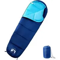 vidaXL Mumienschlafsack für Erwachsene - 3 Jahreszeiten - Schlafsäcke - Langlebig, wasserfest und ideal für Camping, Trekking und Reisen. Mit seiner schmalen Mumienform speichert er Wärme und bietet optimalen Komfort bei 10°C-20°C.