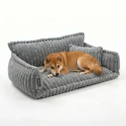 Haustiersofa 'Chaffar' XL in grau von noviclass-shop