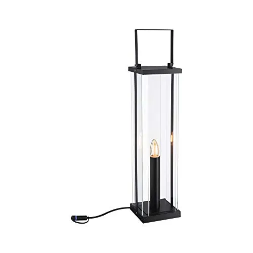 Paulmann Outdoor Plug&Shine Classic Lantern 56 IP - Lampen für den Außenbereich, spritzwassergeschützt (IP44) und ideal kombinierbar mit Plug & Shine LED Stripes für gemütliches Goldlicht bei 1900 Kelvin.