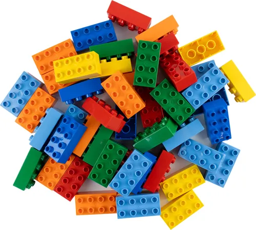 Produktbild LEGO® DUPLO® 2x4 Steine Bausteine Bunt Gemischt
