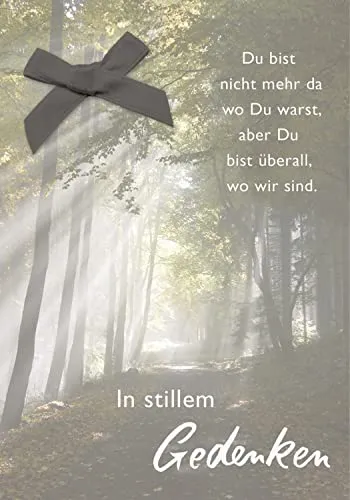 Perleberg Trauerkarte