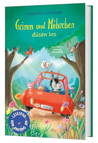 Grimm und Möhrchen düsen los: Ein Erstlese-Abenteuer für Zesel-Fans ab 7 (Grimm-und-Möhrchen-Erstlesebücher, Band 1)