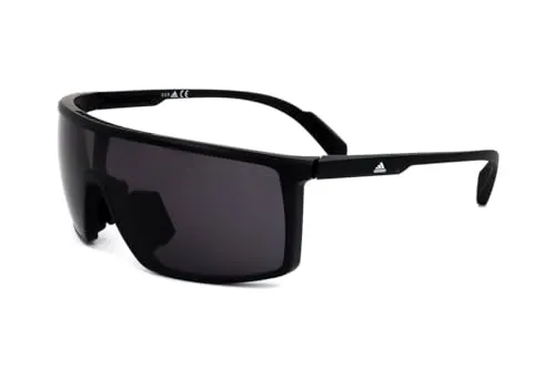 Adidas Unisex-Erwachsene SP0004 Sonnenbrille, (shiny black/smoke), 00