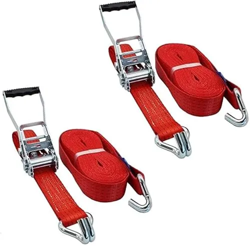 Spanngurte 2500/5000 kg daN 12m 5t Profi Spanngurte Zweiteilig Zurrgurte EN 12195-2 12 Meter 12 m 2