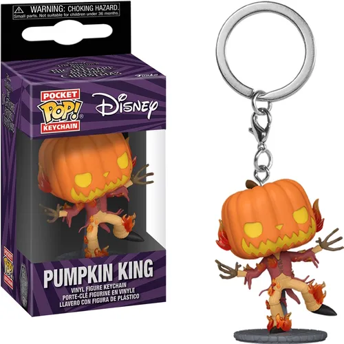 Disney - Pumpkin King - Schlüsselanhänger Funko Pocket POP! Keychain