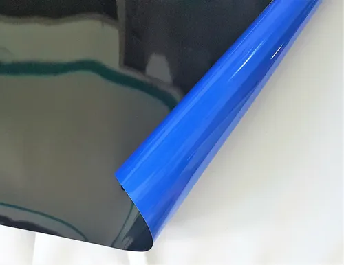 AquaNova Hintergrundfolie blau/schwarz Aquariumhintergrund Folie 150x60cm Folie