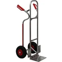 PROREGAL Sackkarre RAGNAR - Klappbare Schaufel mit 250kg Tragkraft - Sackkarre mit klappbarer Schaufel, ideal für Umzüge und Gartenarbeiten. Hergestellt aus Aluminium für hohe Stabilität und mit pannensicheren Rädern für einfachen Transport.