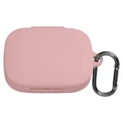 kwmobile Hülle kompatibel mit HONOR Earbuds Open Kopfhörer - Silikon Schutzhülle Etui Case Cover Schoner in Altrosa - Rosa