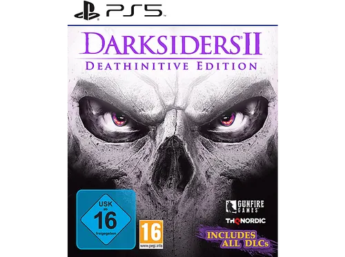 Darksiders II - Deathinitive Edition für PS5 - Action-RPG für Playstation 5, verbessertes Grafik-Upgrade und packende Story mit dem Reaper Death. USK 16.