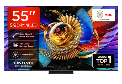 TCL 55Q7D PRO 55 Zoll 4K Mini LED TV mit Dolby Vision IQ
