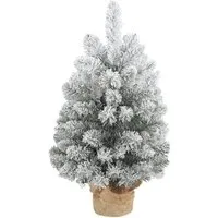 HOMCOM künstlicher Weihnachtsbaum 60 cm mit schneebedeckten Zweigen - Gestalten Sie Ihr Zuhause festlich mit dem HOMCOM Weihnachtsbaum. Der 60 cm hohe Baum begeistert mit schneebedeckten Ästen und rustikalen Kiefernzapfen. Ideal für kleine Räume, sicher durch flammenhemmende Materialien.