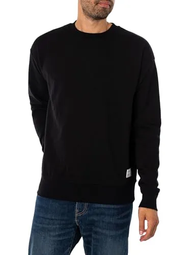 Solid SDLenz Crew SW Herren Sweatshirt Pullover - Sweatshirts für Herren, bequem und stylisch, aus nachhaltig produzierter Baumwolle, ideal für Freizeit und Sport.